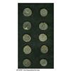 Image 2 : Lot of ten Roman Republican and Imperial denarii. I Lot of ten Roman Republican and Imperial denarii