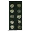 Image 1 : Lot of ten denarii. Includes: Mn. Cordius Rufus // Lot of ten denarii.