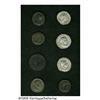 Image 1 : Lot of eight Roman denarii and AE. Includes: Denari Lot of eight Roman denarii and AE.