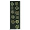 Image 1 : Lot of eleven Roman bronzes. Includes: Gallienus (2 Lot of eleven Roman bronzes.