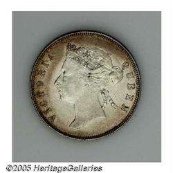 British Honduras. Victoria 50 Cents 1895, KM10, nice lightly toned AX Victoria 50 Cents 1895, 