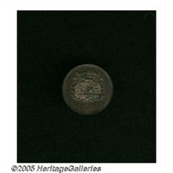 British North Borneo. Protectorate 1/2 Cent 1886H, KM1, nice Heaton Mint Protectorate 1/2 Cent 1886H