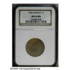 Image 1 : Canada. Edward VII Cent 1908, KM8, MS65 Brown NGC, consider Edward VII Cent 1908, 