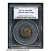 Image 1 : Canada. George V Cent 1920, KM28, MS65 Red and Brown PCGS, George V Cent 1920, 