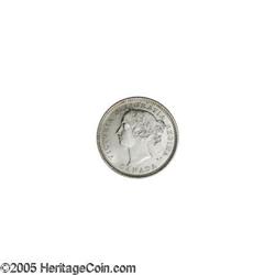 Canada. Victoria 10 Cents 1888, KM3, choice brilliant UNC, Victoria 10 Cents 1888, 