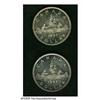 Image 2 : Canada. George VI Dollar 1947 Blunt 7 - Two Examples, KM37, George VI Dollar 1947 Blunt 7 - Two Exam