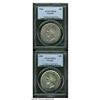 Image 1 : Canada. George VI Dollar 1950 - Two Examples, KM46, MS65 PC George VI Dollar 1950 - Two Examples, 