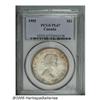 Image 3 : Canada. Elizabeth II - Prooflike Pair, KM54, 1955 PL67 PCGS Elizabeth II - Prooflike Pair, 