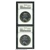 Image 1 : Canada. Elizabeth II Dollar - Two Examples, KM54, 1955 MS65 Elizabeth II Dollar - Two Examples, 