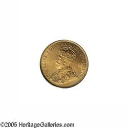 Canada. George V gold 10 Dollars 1912, KM27, MS62 PCGS, min George V gold 10 Dollars 1912,
