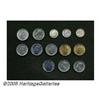 Image 1 : Canada. Assortment of 5 Cents, thirteen coins including: 19 Assortment of 5 Cents, 