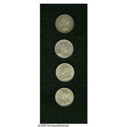 Canada. Newfoundland. Quartet of 50 Cents, Victoria 1896, n Newfoundland. Quartet of 50 Cents, 