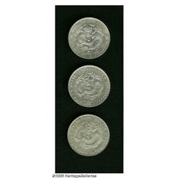 China. Kwangtung. Silver Dollars, KM-Y203 (1890-1908), lig Kwangtung. Silver Dollars, 