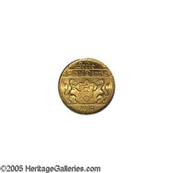 Danzig. Free City gold 25 Gulden 1930, KM150, MS65 PCGS, ra Free City gold 25 Gulden 1930,