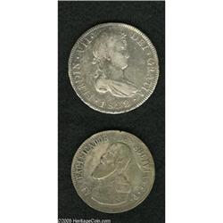 Denmark. Christian VIII Speciedaler Pair, KM720.3, 1845-VS c Christian VIII Speciedaler Pair, 