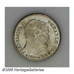 Denmark. Frederik VII Silver Pair, KM765 16 Skilling 1857, g Frederik VII Silver Pair, 
