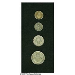 Ecuador. Republic Silver Selection, KM13 Real 1833-GJ, Fine, Republic Silver Selection, 