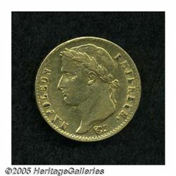 France. Napoleon Empereur gold 20 Francs 1815A, KM705.1, ni Napoleon Empereur gold 20 Francs 1815A, 