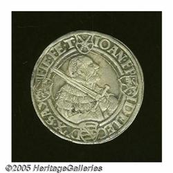 German States. Saxony. Johann Friedrich and Georg Taler 1534, Dav- Saxony. Johann Friedrich and Geor