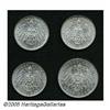 Image 2 : German Lots. 3 and 5 Mark quartet as follows: Prussia 5 Mark 190 3 and 5 Mark quartet as follows: