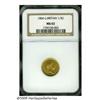 Image 1 : Great Britain. George III gold 1/3 Guinea 1804, KM650, MS62 NGC, f George III gold 1/3 Guinea 1804, 