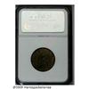 Image 2 : Great Britain. Victoria Halfpenny 1861, 748.2, Proof 63 Brown NGC, Victoria Halfpenny 1861, 