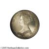 Image 1 : Great Britain. Victoria Gothic Crown 1847 Un Decimo, KM744, Proof Victoria Gothic Crown 1847 Un Deci
