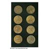 Image 2 : Great Britain. A partial set of UNC Edward VII cents, 1902-1909, m A partial set of UNC Edward VII c