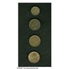 Image 1 : Great Britain. 1/4 and 1/2 Farthings including: 1/4 Farthing 1852, 1/4 and 1/2 Farthings including: