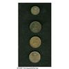 Image 2 : Great Britain. 1/4 and 1/2 Farthings including: 1/4 Farthing 1852, 1/4 and 1/2 Farthings including: