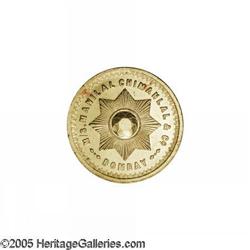 India. Bombay Private gold 5 Tolas Bullion Issue, M/S Mani Bombay Private gold 5 Tolas Bullion Issue