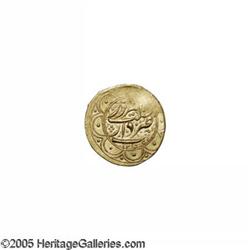 Iran. Qajars Muhammad Shah gold Toman 1256AH Yazd, KM809, Qajars Muhammad Shah gold Toman 1256AH Yaz