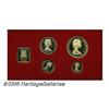 Isle of Man. Elizabeth II gold Medallic Proof Set 1981, four gol Elizabeth II gold Medallic Proof Se