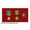 Image 2 : Isle of Man. Elizabeth II gold Medallic Proof Set 1981, four gol Elizabeth II gold Medallic Proof Se