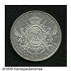 Image 2 : Mexico. Maximilian Peso 1866 Mo, KM388.1, lustrous, Choice Maximilian Peso 1866 Mo,