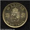 Image 4 : Norway. Oscar II gold 10 Kroner/2 1/2 Speciedaler 1874, KM3 Oscar II gold 10 Kroner/2 1/2 Speciedale