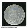 Image 1 : Peru. Ferdinand VI Pillar 8 Reales 1755-JM, KM55.1, AVF, Ferdinand VI Pillar 8 Reales 1755-JM, 
