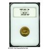 Image 1 : Russia. Nicholas II gold 5 Roubles 1909, KM-Y62, MS67 NGC, Nicholas II gold 5 Roubles 1909, 