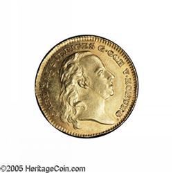 Sweden. Carl XIII gold Ducat 1810-OL Dalarna, KM582, Friedb Carl XIII gold Ducat 1810-OL Dalarna,