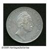 Image 1 : Sweden. Oscar I Speciedaler 1853, KM667, VF-XF, cleaned at Oscar I Speciedaler 1853, 