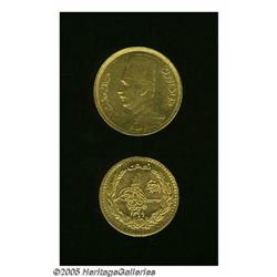 Islamic Gold Tandem, Afghanistan 1/2 Amani 1299SH ( Islamic Gold Tandem, 