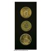 Image 2 : Attractive Gold Trio, Denmark 20 Kroner 1876, choic Attractive Gold Trio, 