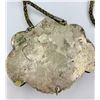 Image 2 : VINTAGE TIBETAN FOO DOG WHITE METAL PENDANT