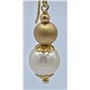 Image 2 : 14K YELLOW GOLD PIERCED EARRINGS