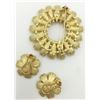 Image 2 : BSK BROOCH & EARRINGS SET