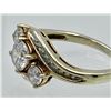 Image 2 : STERLING SILVER RING WITH CZ'S