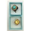 Image 1 : LOT OF TWO QVC RINGS SIZE 9 1/2