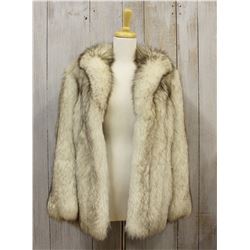 RARE VINTAGE ARCTIC FOX FUR COAT