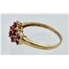 Image 2 : 14K YELLOW GOLD RUBY RING