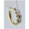 Image 1 : 10K YELLOW EARRINGS CZ'S